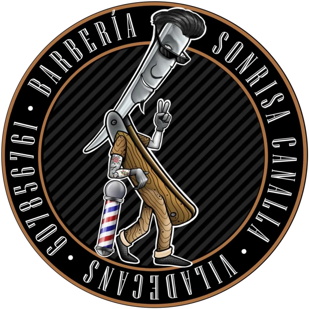 Logo de Barbería Sonrisa Canalla, Viladecans